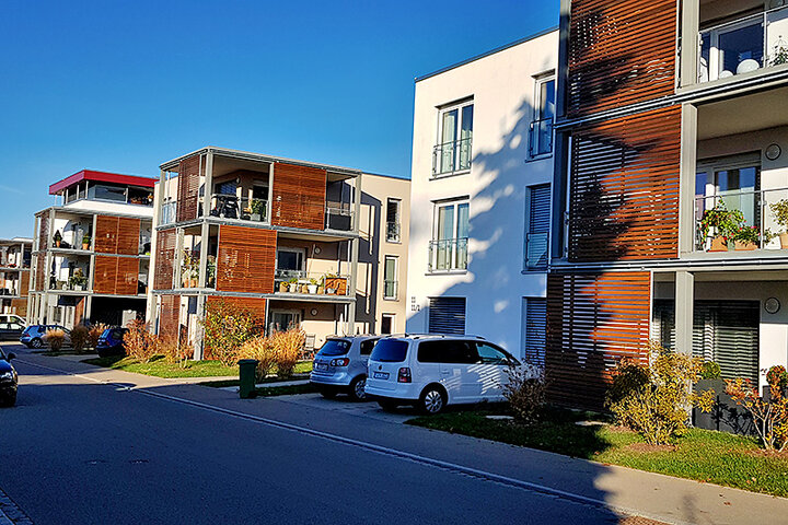 Erstellung von 9 Mehrfamilienhäusern mit Tiefgarage in Mössingen