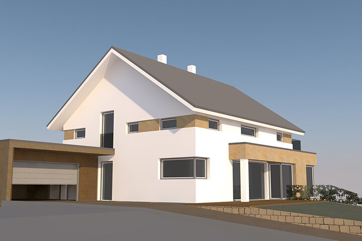   Neubau Einfamilienhaus in Rottenburg Dettingen