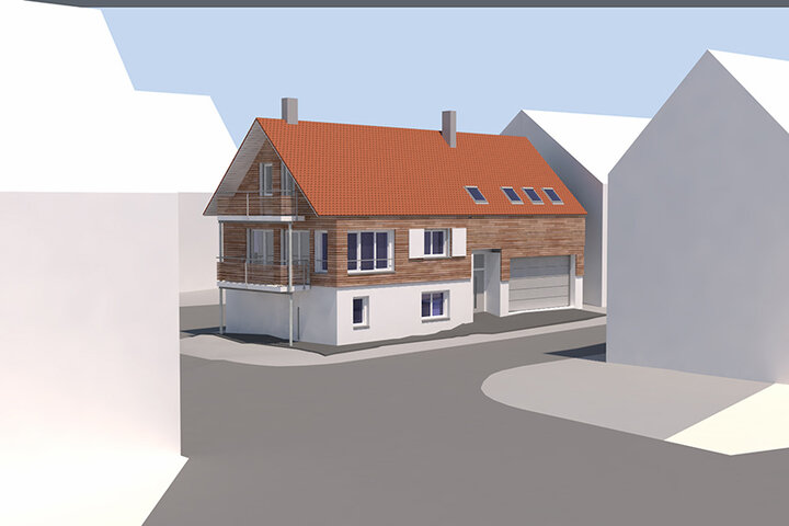 Neubau Einfamilienhaus in Rottenburg